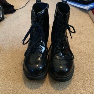 Mossimo Black Platform Boots